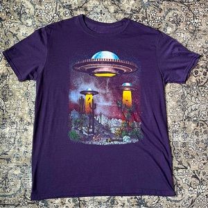 Y2K Alien Invasion Tee